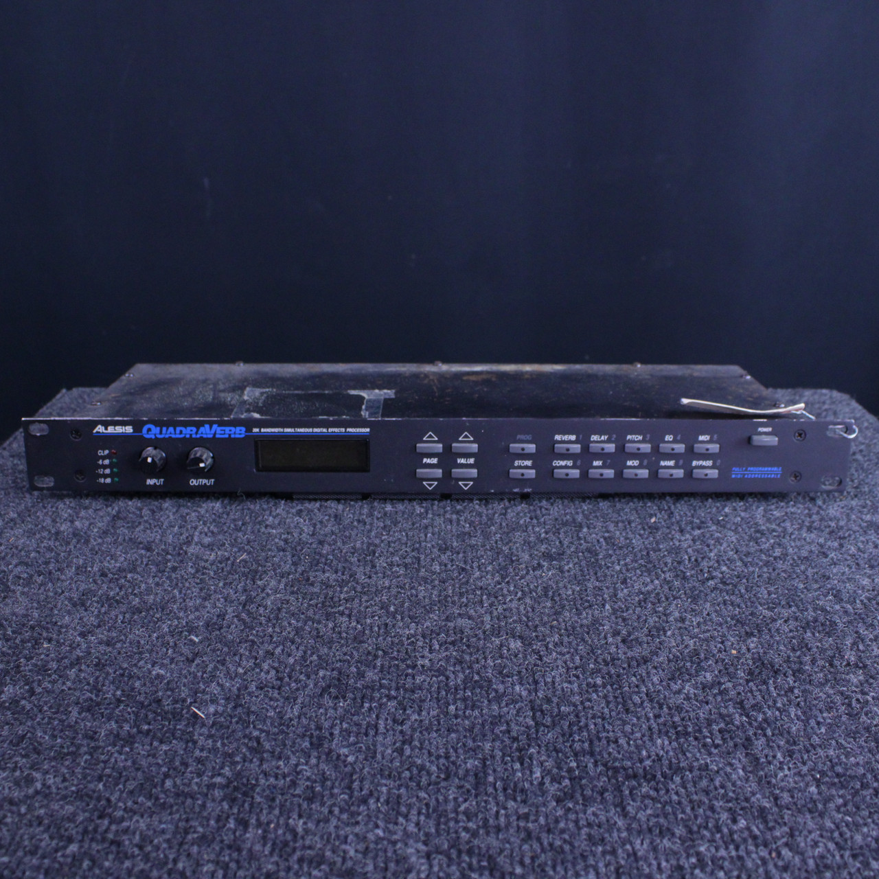 Used Alesis QUADRAVERB 20K MULTI FX UNIT W/PWR Multi Effects