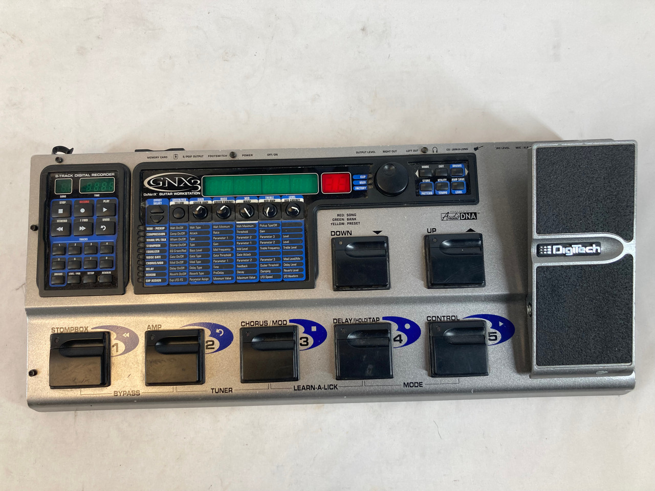 Used Digitech GNX3 MULTI FX Pedal