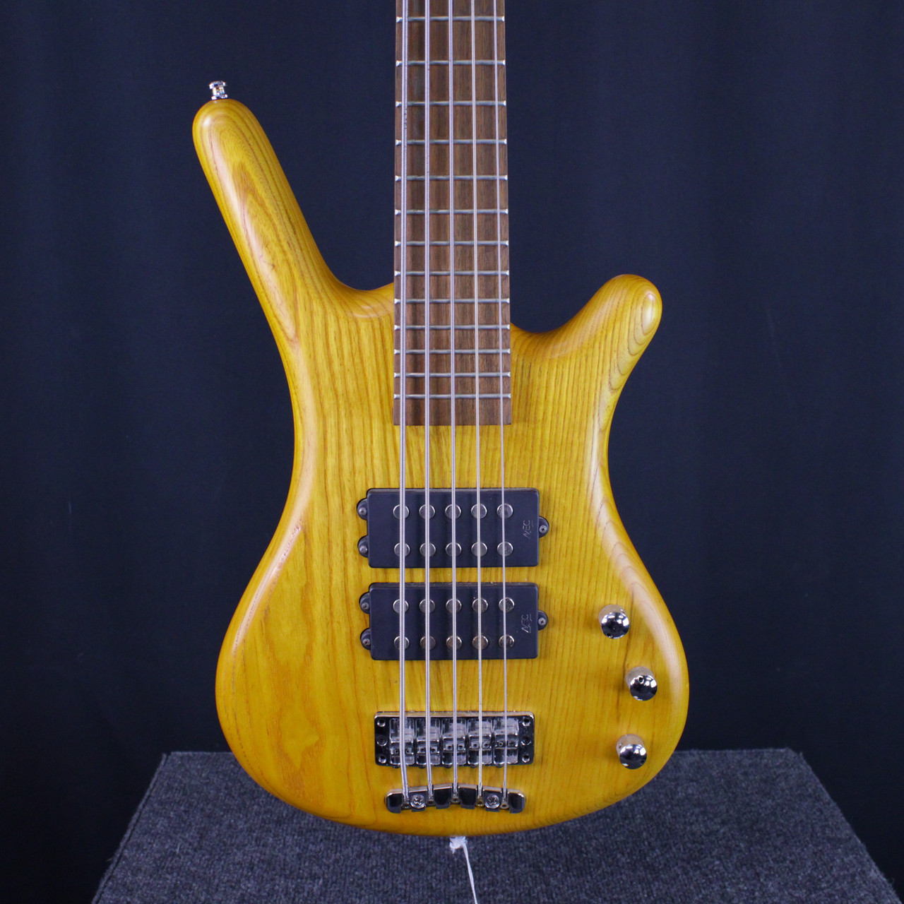 Used Warwick CORVETTE SS ROCK BASS 5-STRING Bass Guitar Natural 5