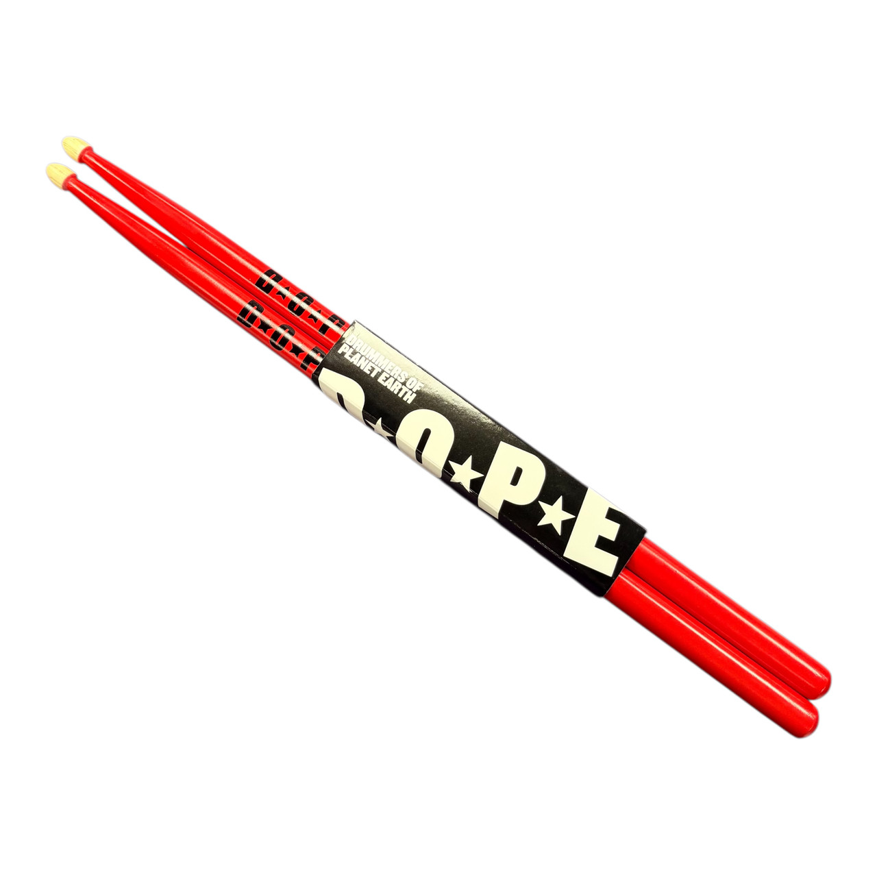 New Dopestickz Shockdrop Corvette Red 5BX Drumsticks