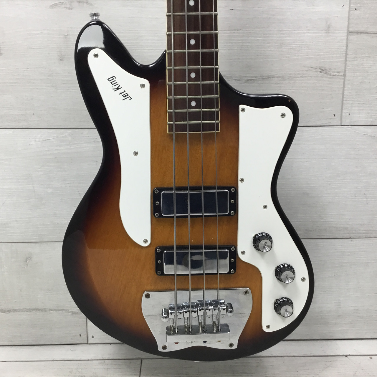 Used Ibanez JET KING JTKB200 Bass Guitar Sunburst 4-String