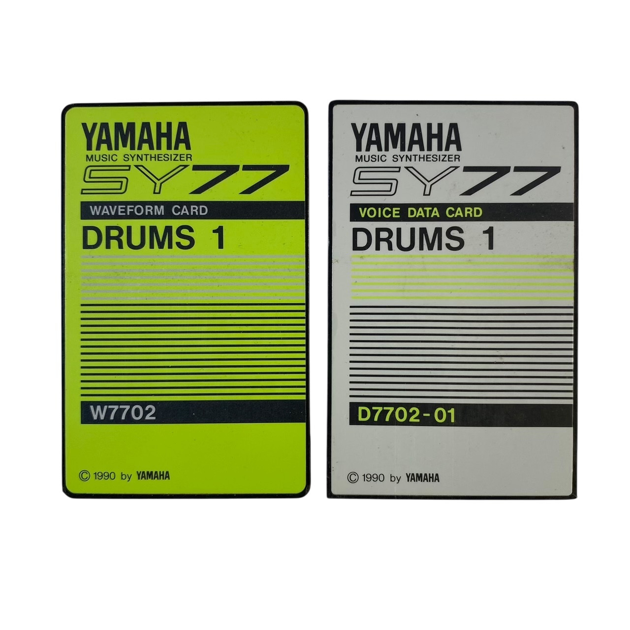 YAMAHA SY/TG77 STRINGS SECTIONサウンドカード Used Yamaha TG/SY77 DRUMS 1 WAVEFORM VOICE DATA Vintage Compact