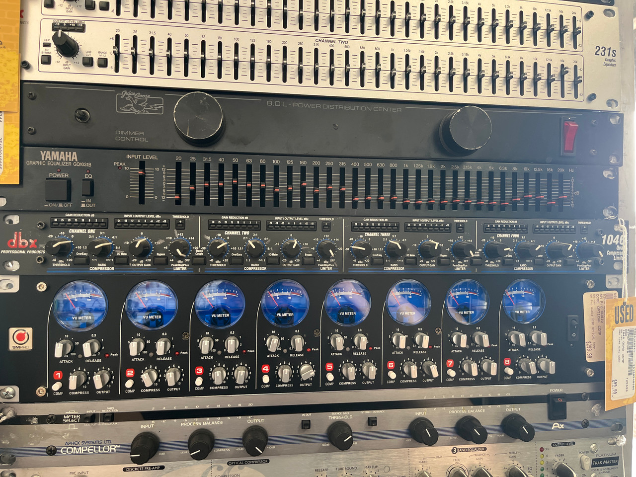 Used DBX 1046 QUAD COMP Compressor