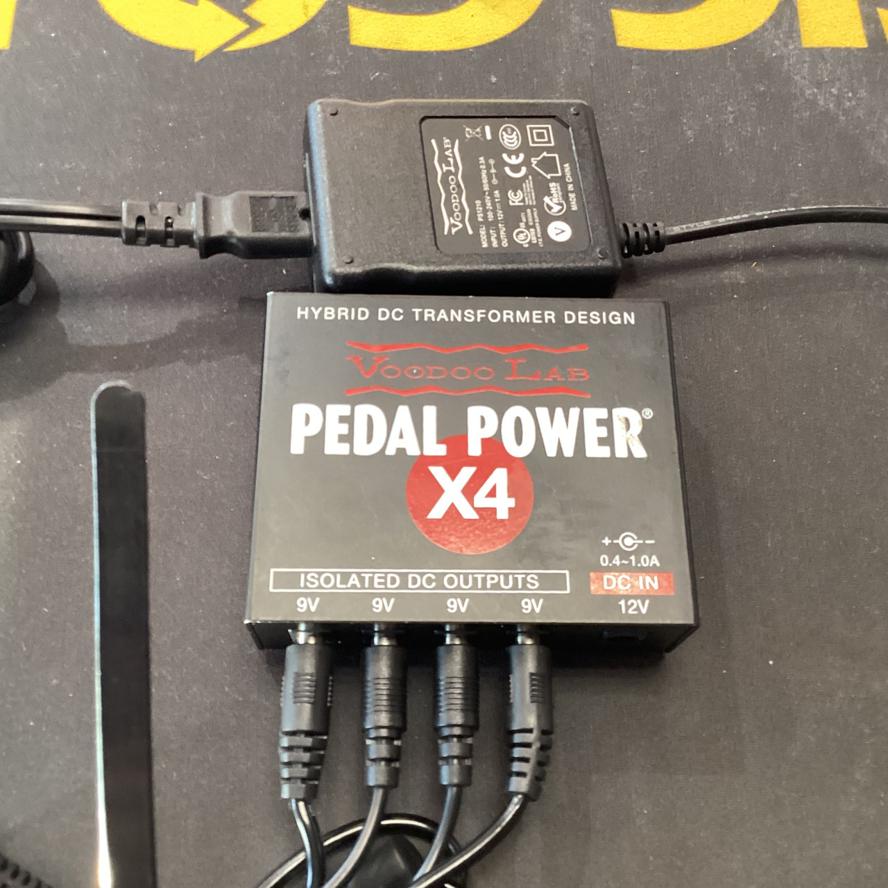Used Voodoo Lab PEDAL POWER X4 Switch Pedal
