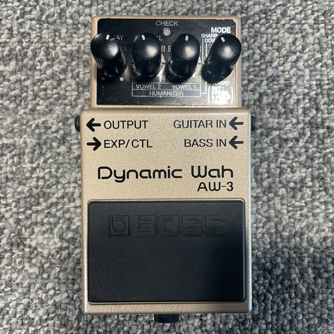 Used BOSS AW-3 DYNAMIC WAH Guitar Pedal