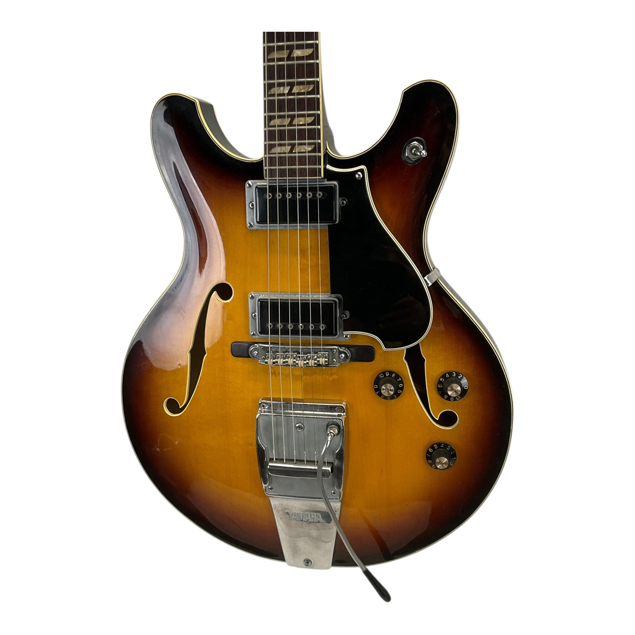 Used Yamaha SA50 Semi-Hollow Electric Guitar Tobacco Sunburst 6-String
