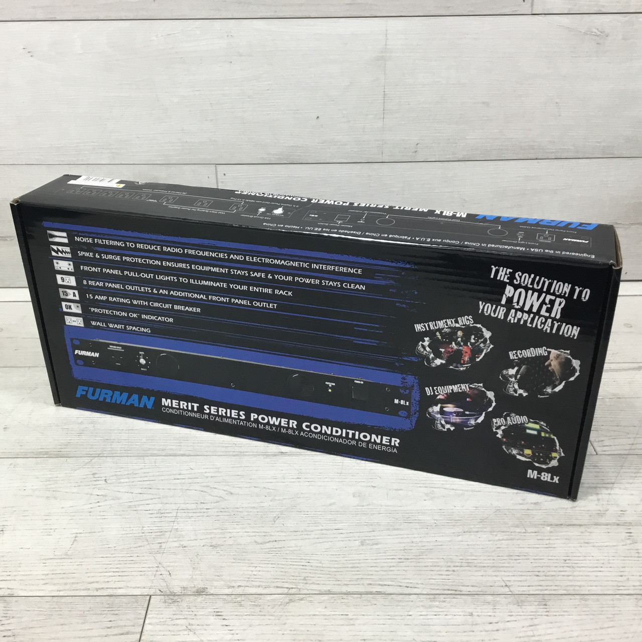 Used Furman M-8LX POWER CONDITIONER Power Conditioner
