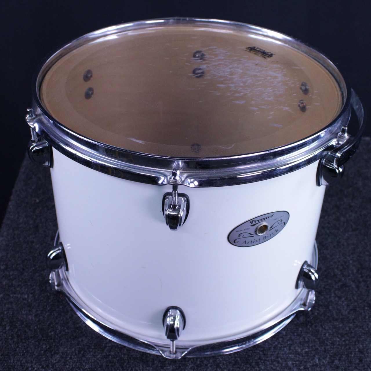 Used Premier ARTIST BIRCH TOM 13X10 Rack Tom White 13