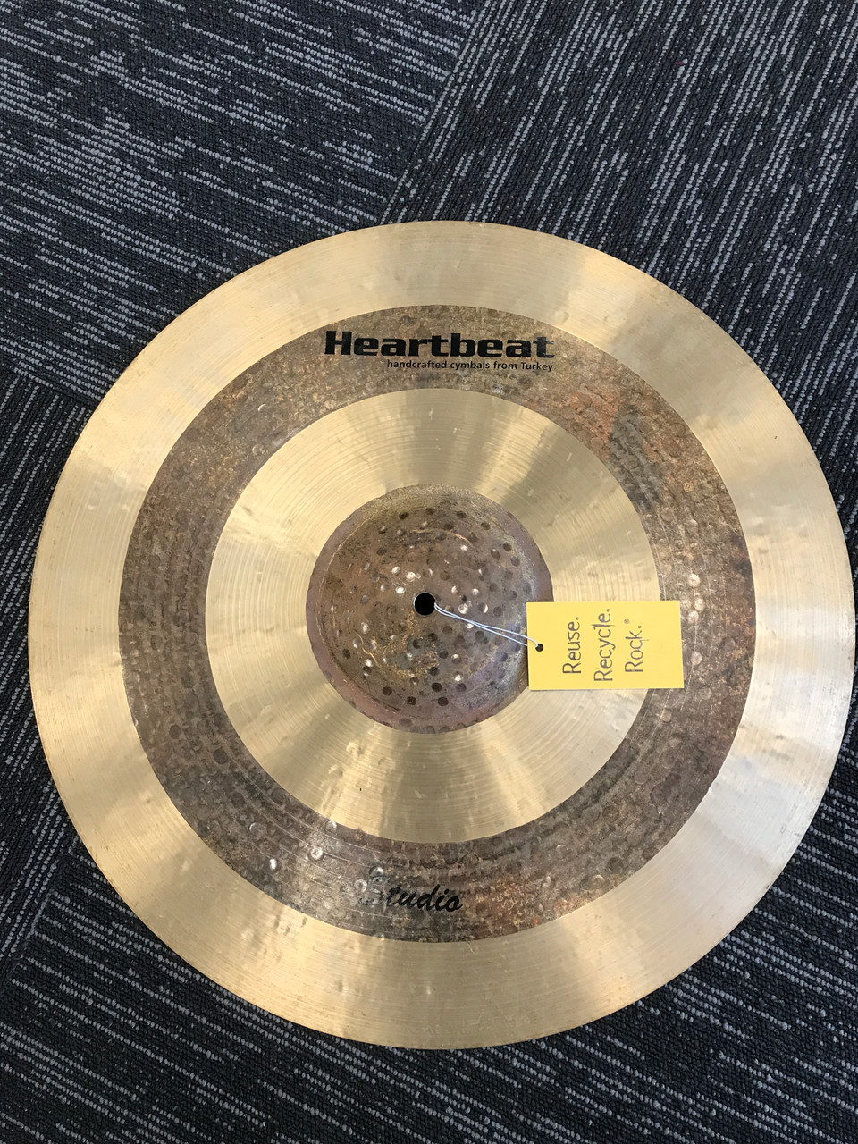 Used HEARTBEAT STUDIO MADE IN TURKEY Crash Cymbal Other