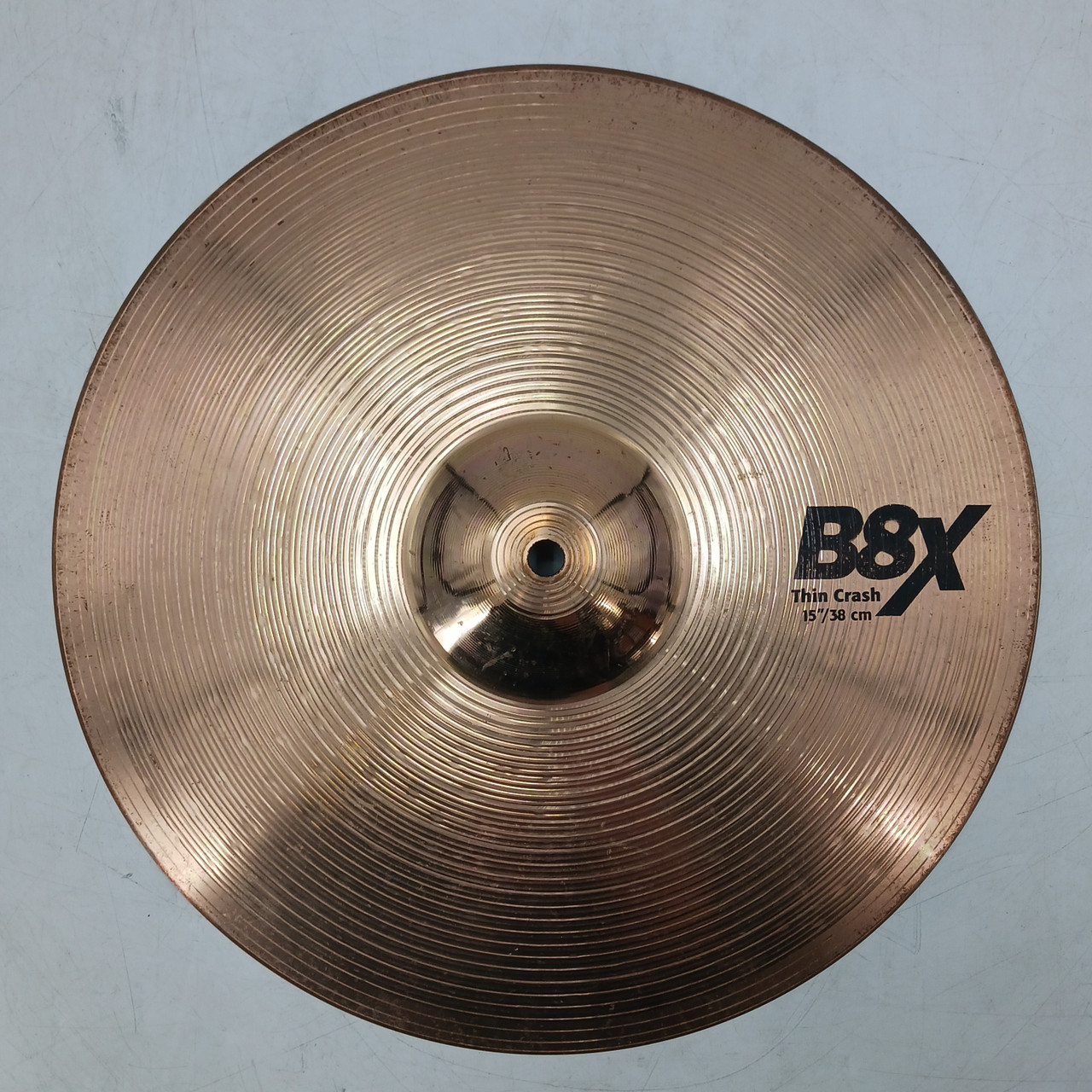 Used Sabian 15 IN B8X CRASH Crash Cymbal 15