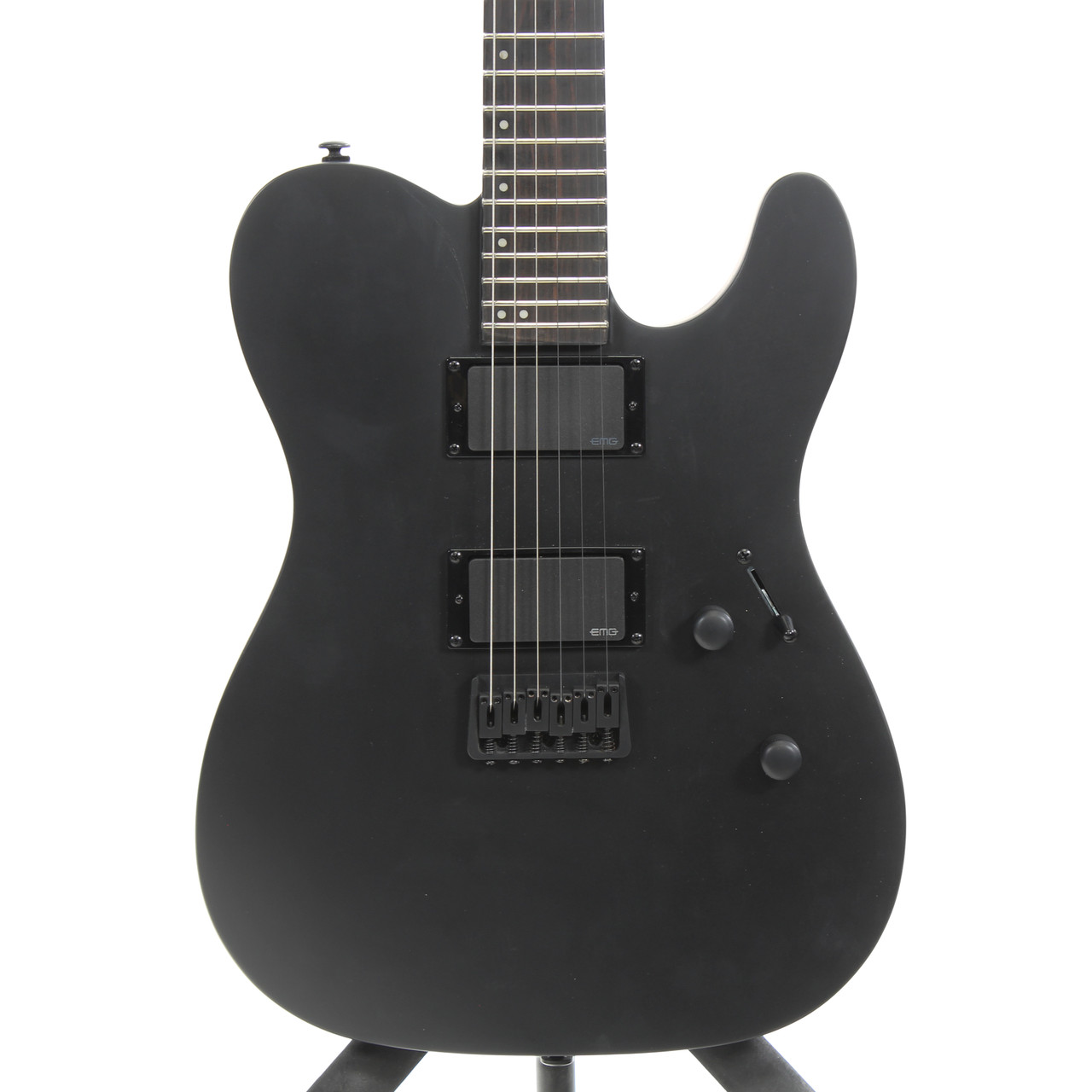 Used LTD TE-401 BLKS T Type Electric Guitar Black 6-String