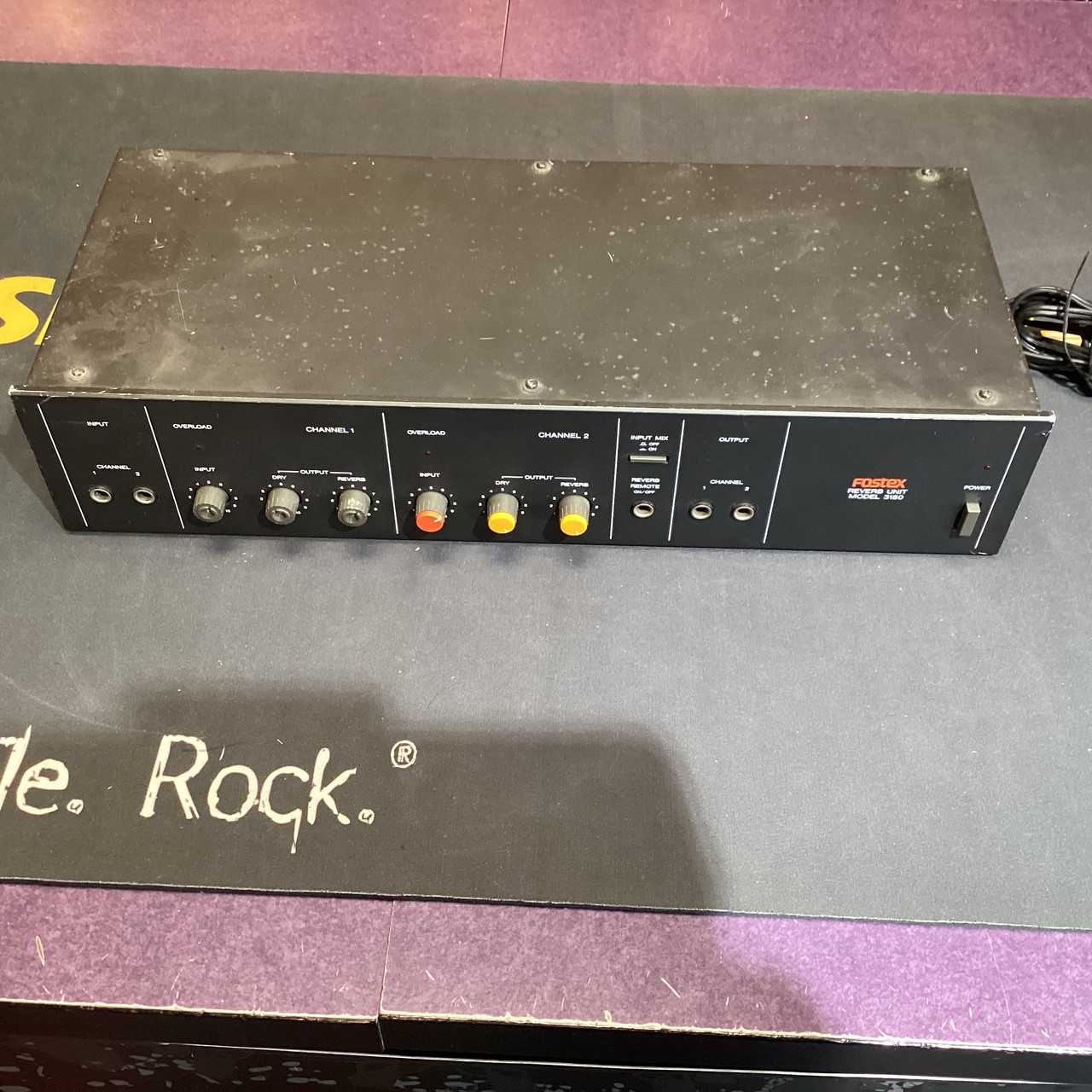 ヴィンテージFOSTEX REVERB UNIT3180 スプリングリバーブ Fostex