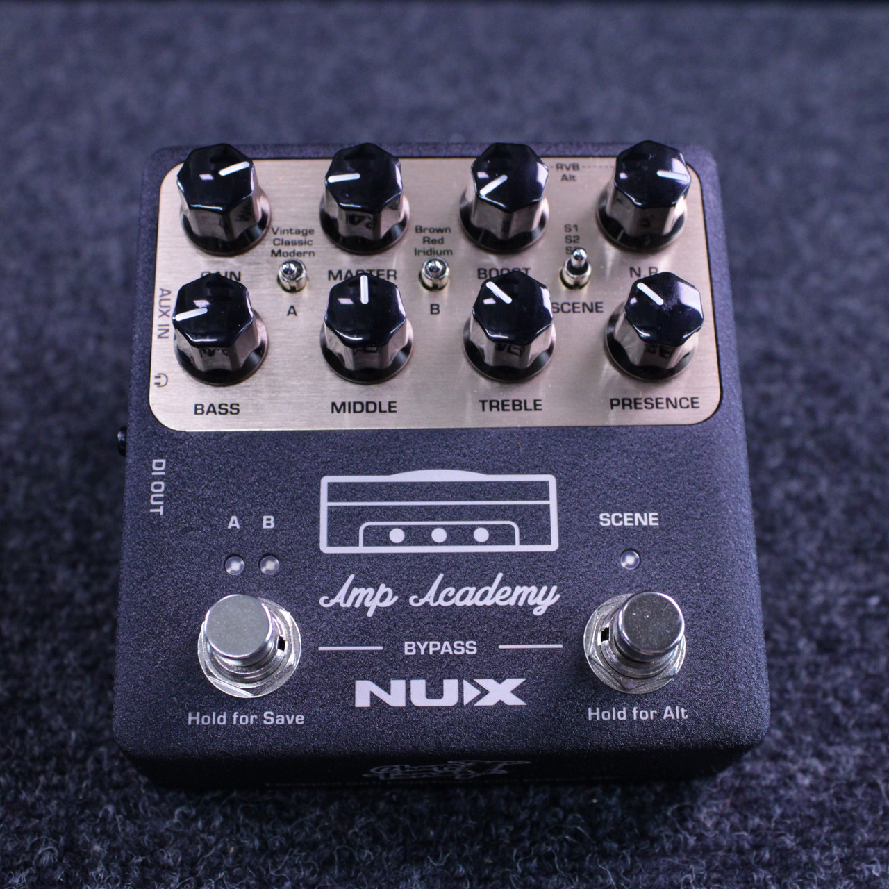 NUX Amp Academy(オマケ多数) NUX Amp Academy Stomp Modeler Pedal | Sweetwater