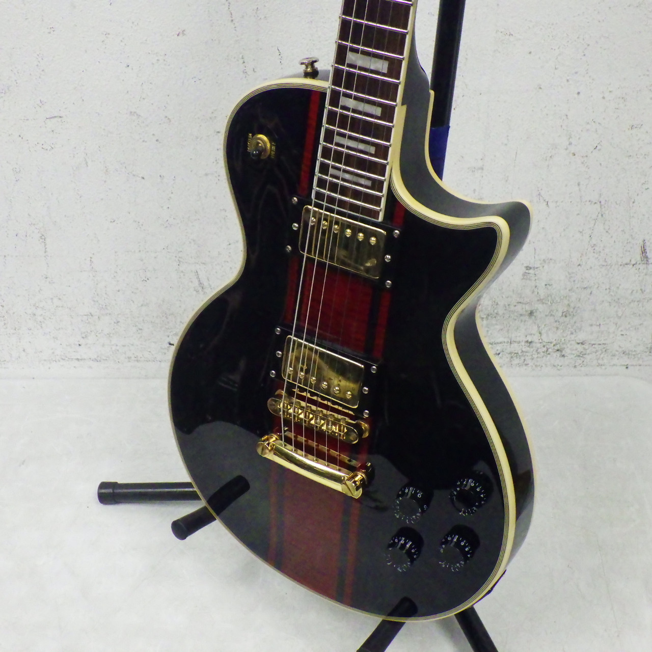 Used Firefly ELITE LP STYLE LP Type Electric Guitar Black 6-String