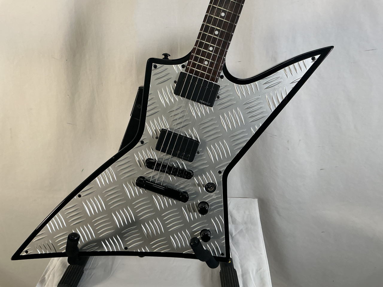 Used LTD EX-351D Pointy Electric Guitar Black 6-String