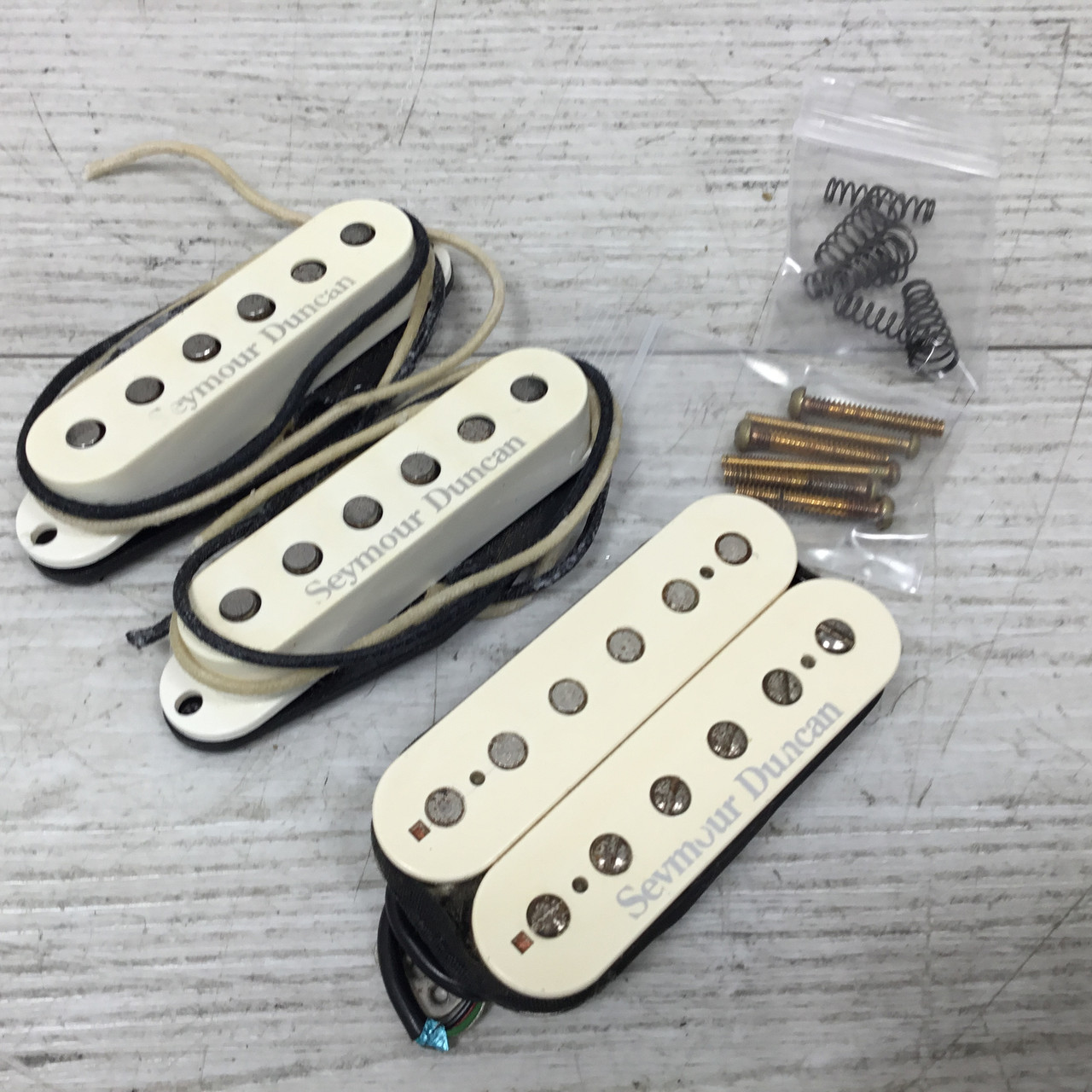 Used Seymour Duncan HSS SET SSL-1 SSL-1R TB-4 Guitar Pickup