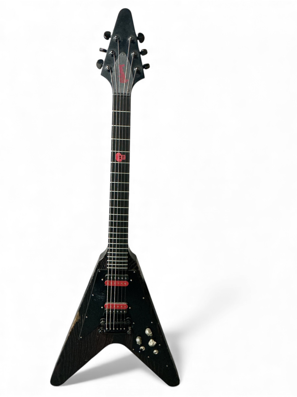 Used Gibson FLYING V VOODOO JUJU 2003 Electric Guitar Black 6-String