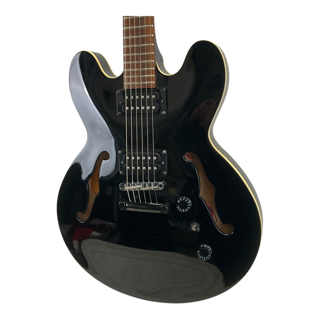 Used Epiphone Dot Studio Bk Semi-hollow Electric Guitar Black 6-String