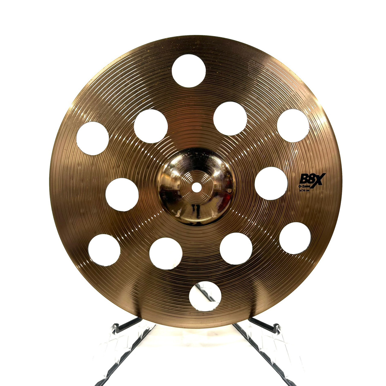 Used Sabian 16IN B8X OZONE Crash Cymbal 16