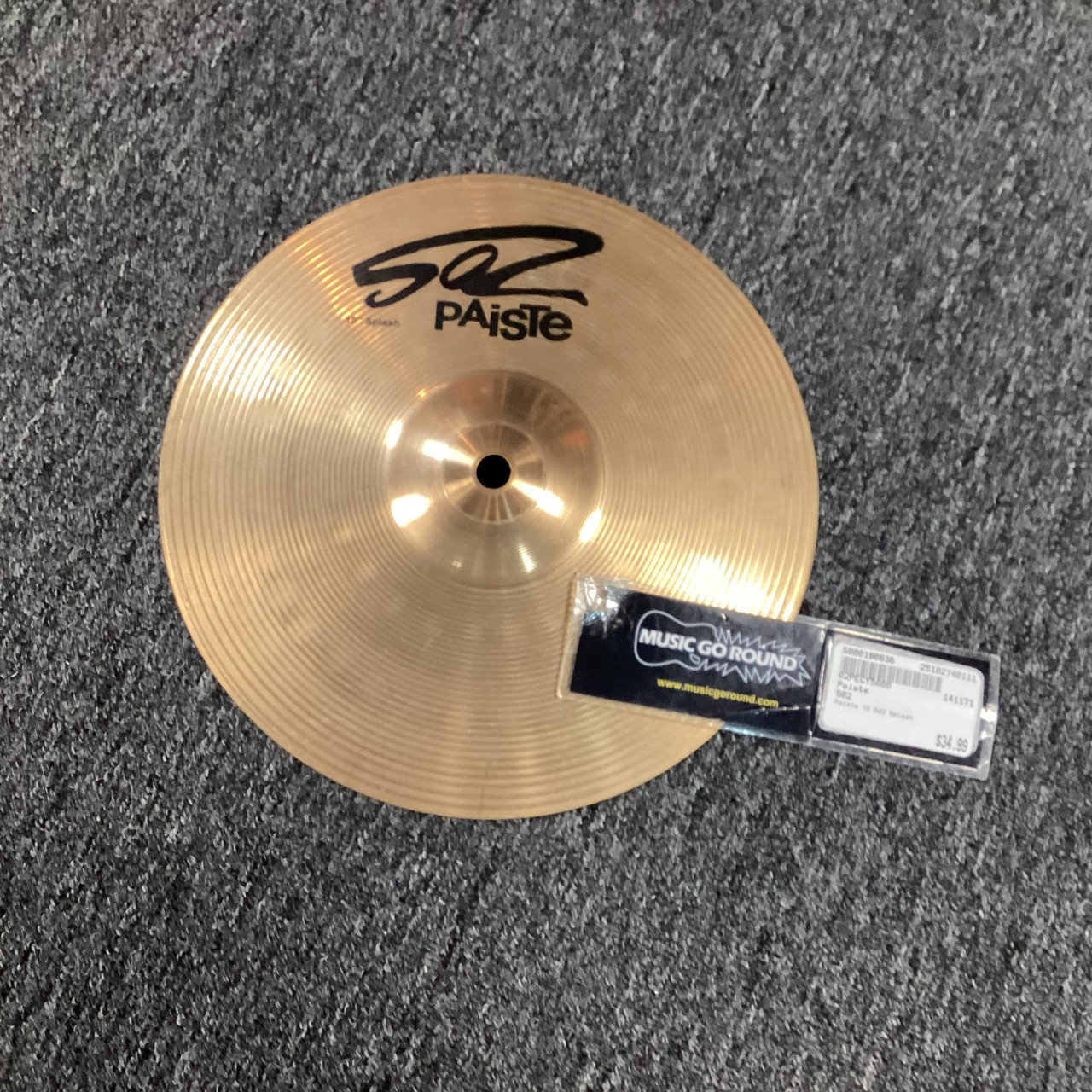 Used Paiste 502 Splash Cymbal 10