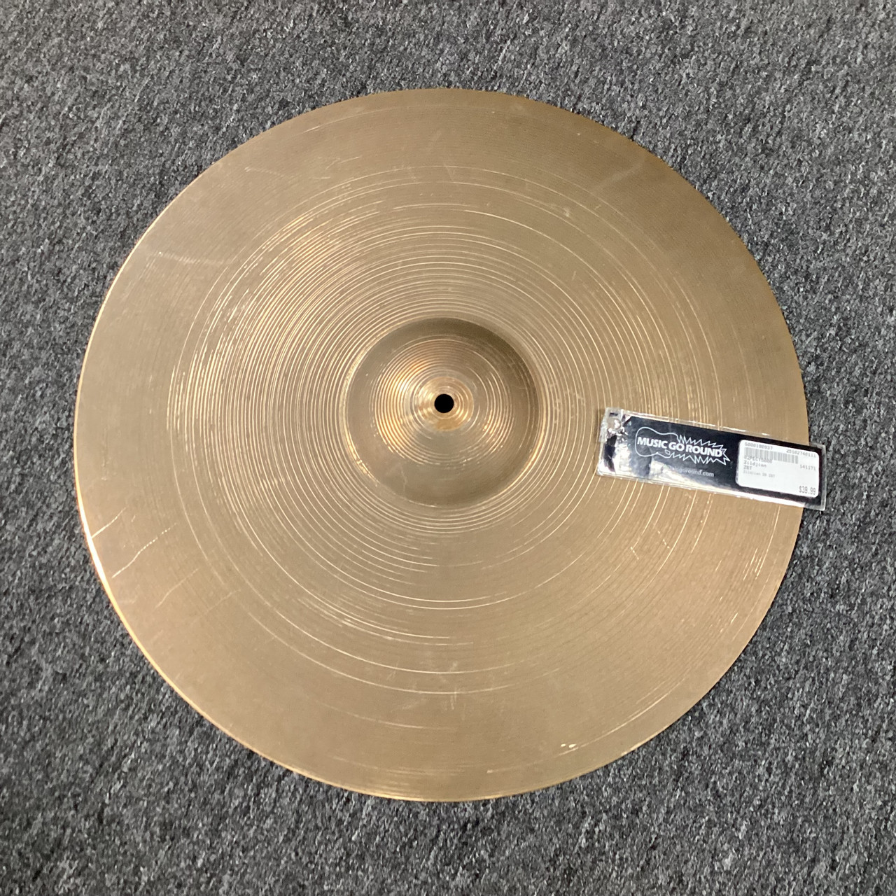 Used Zildjian ZBT Ride Cymbal 20