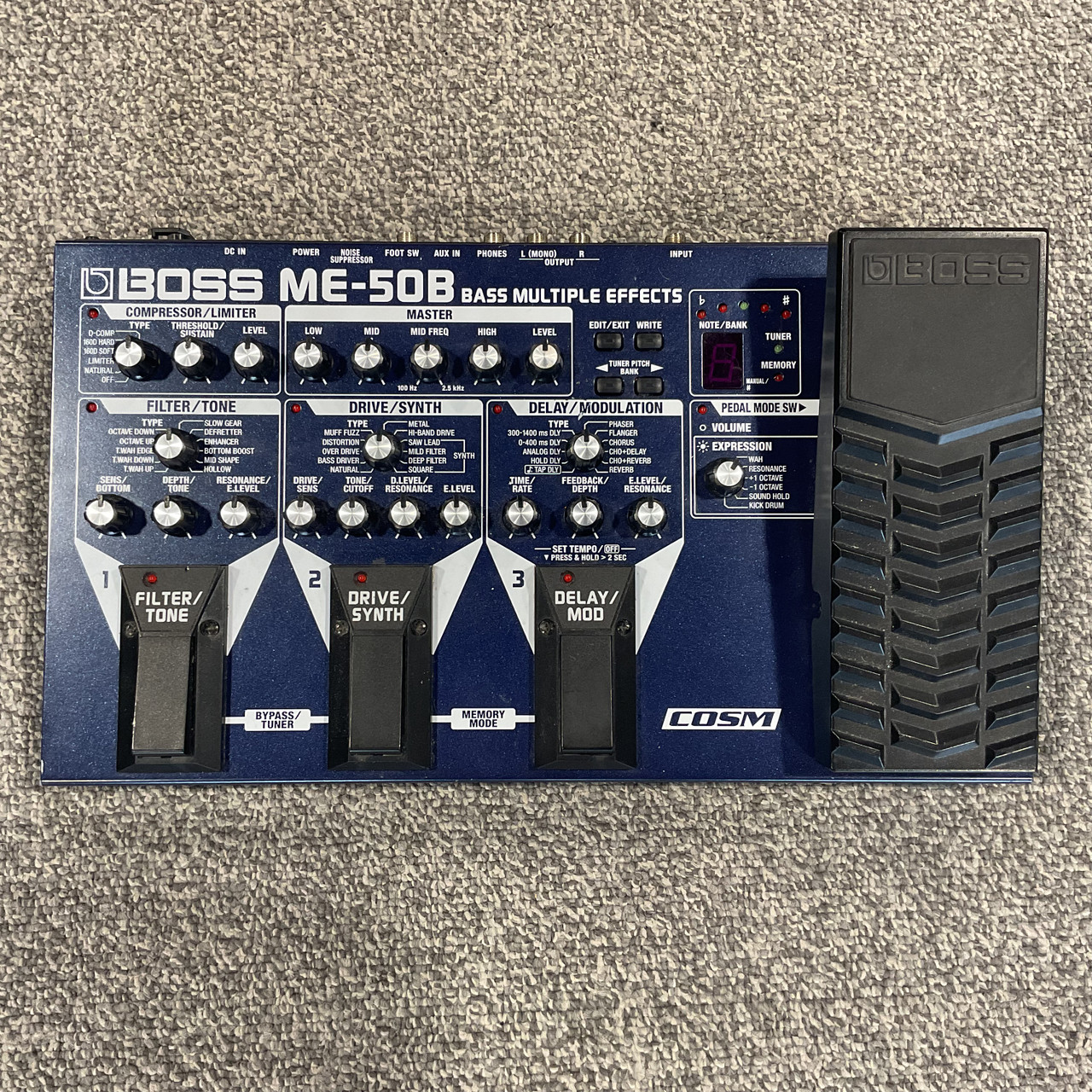 その他 Boss ME-50B BOSS ME-50B Bass Multiple Effects with COSM | Guitar Center