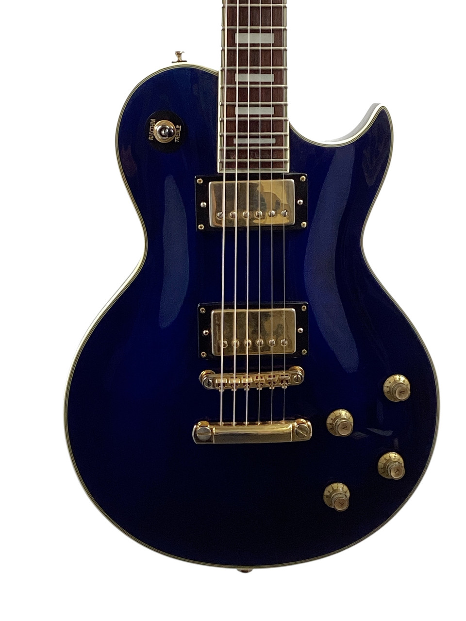 Used Aria Pro ARIA PRO II PE LP Type Electric Guitar Blue 6-String