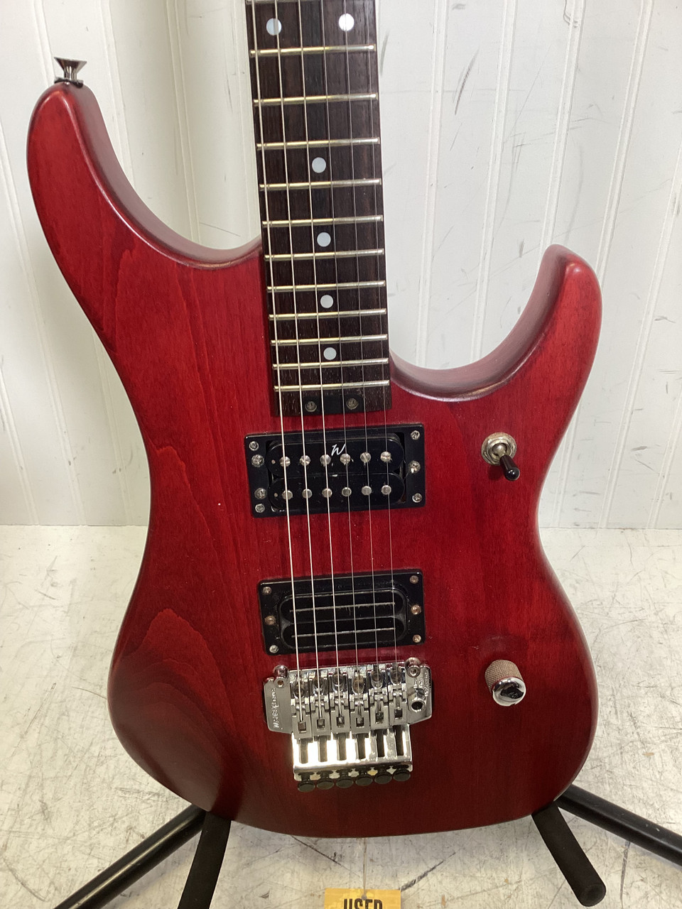 Used Washburn N2 NUNO BETTENCOURT S Type Electric Guitar Red 6-String