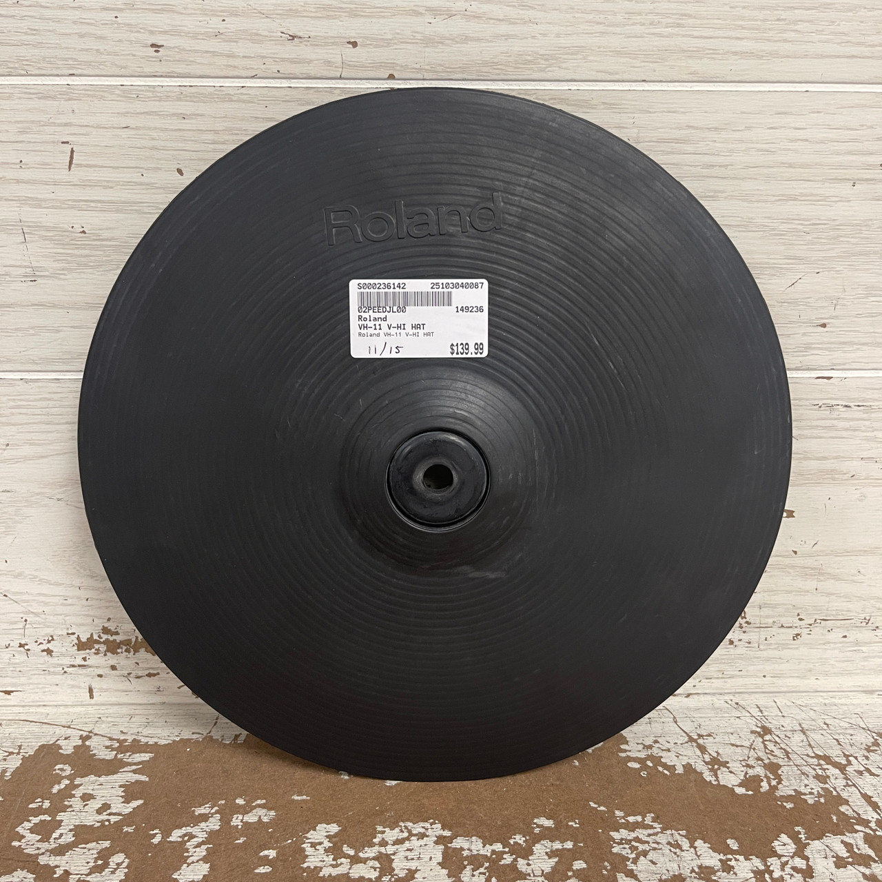 Used Roland VH-11 V-HI HAT Drum Trigger