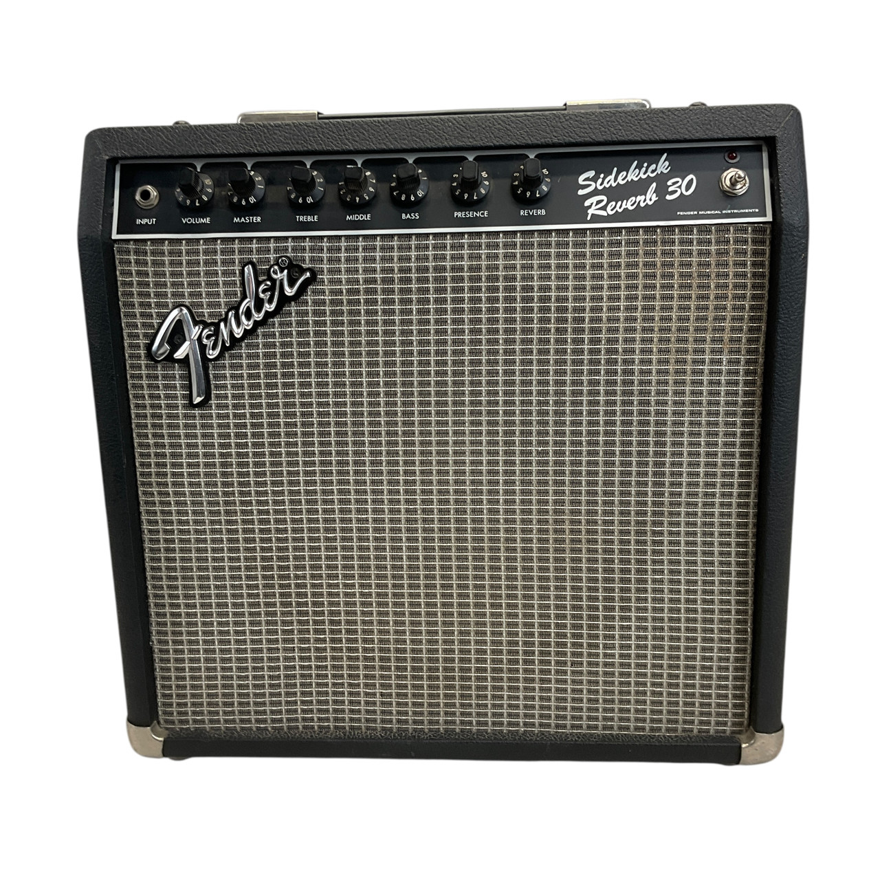 Used Fender Sidekick Reverb 30 1x12 Solid State Amplifier