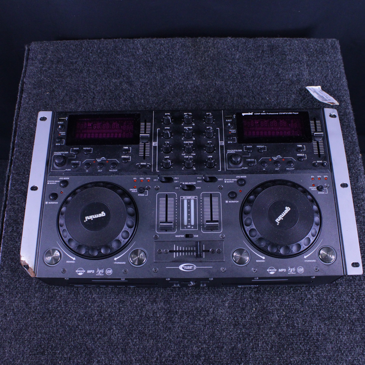 CDMP-6000 Gemini DJ Professional | CD Player Dual Mixing GEMINI