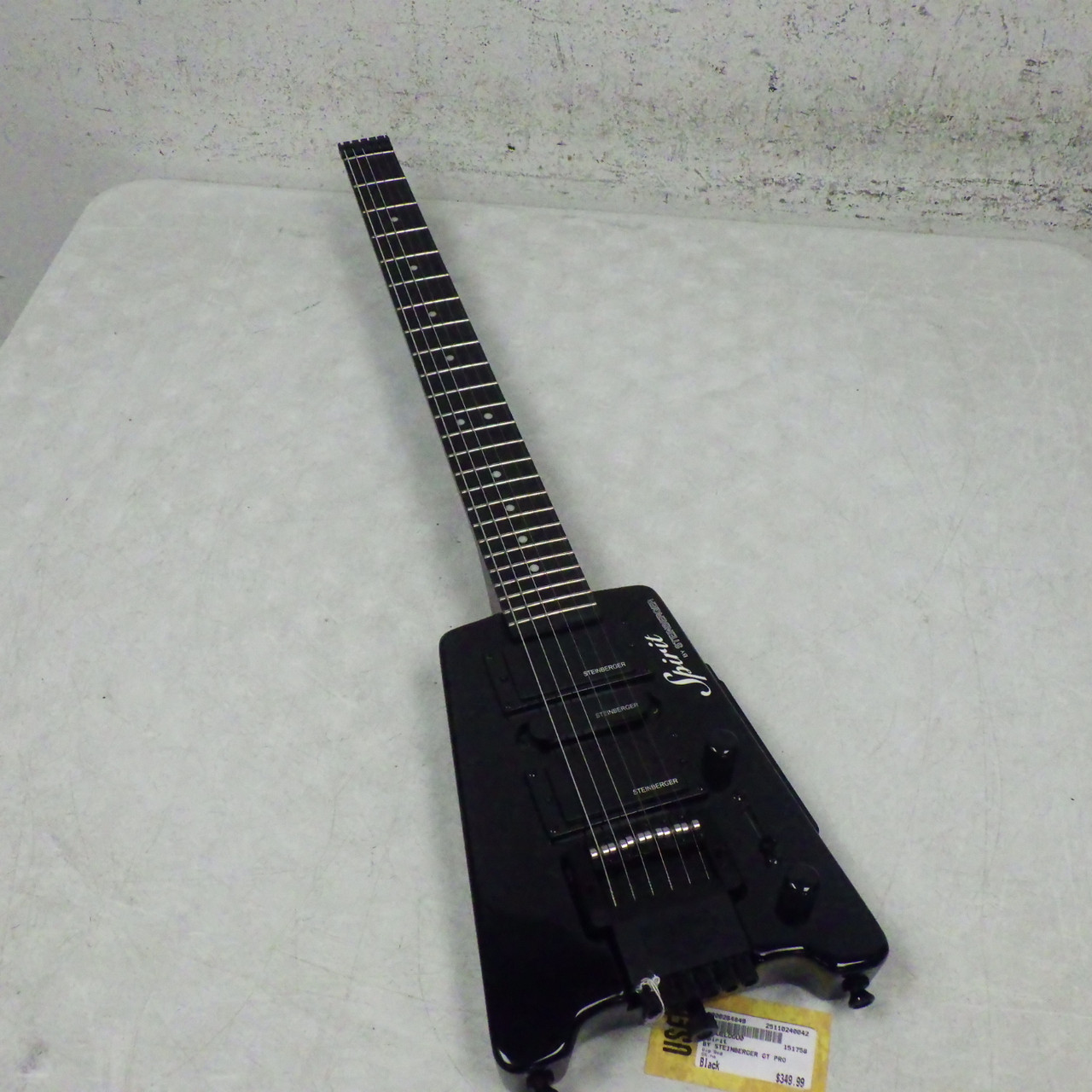 Used Spirit BY STEINBERGER GT PRO Electric Guitar Black 6-String