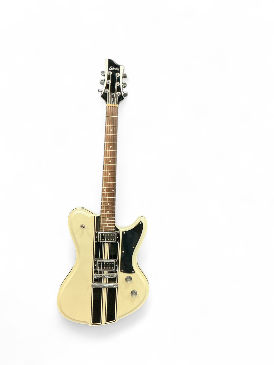 Used Schecter DIAMOND SERIES ULTRA Electric Guitar White 6-String