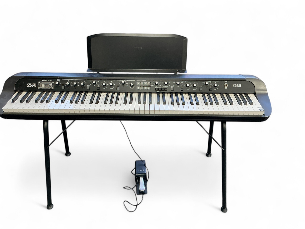 Used Korg SV-1 88 KEY W/STAND Vintage 88-Key Keyboard 88-key