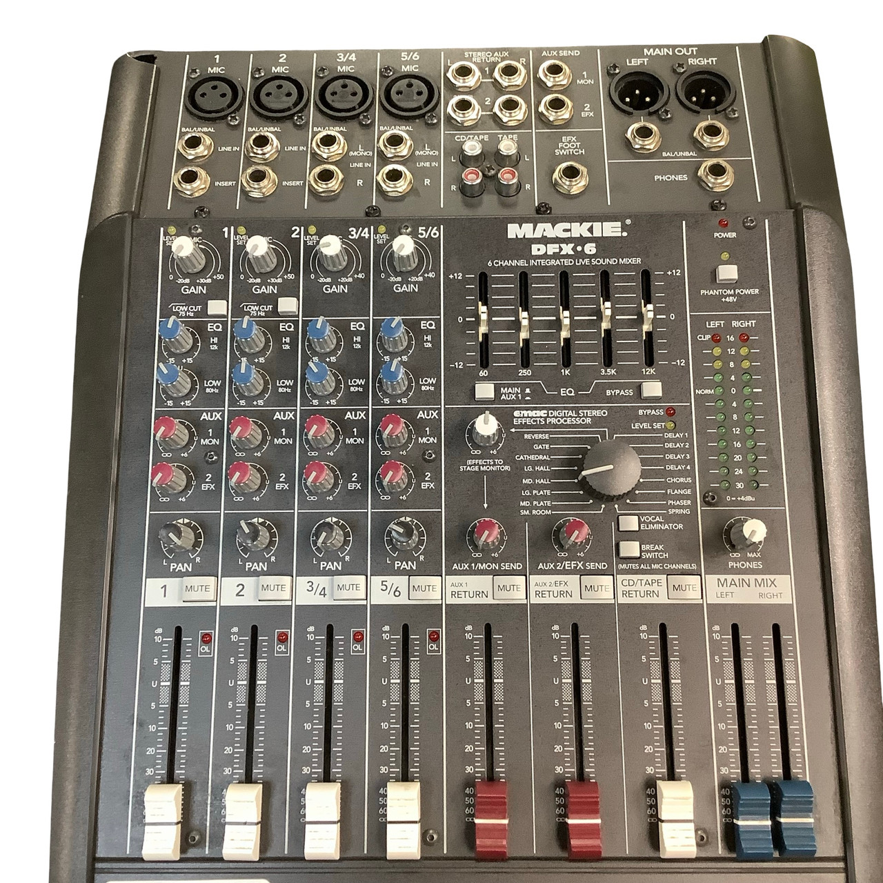 Used Mackie DFX-6 MIXER Compact Mixer