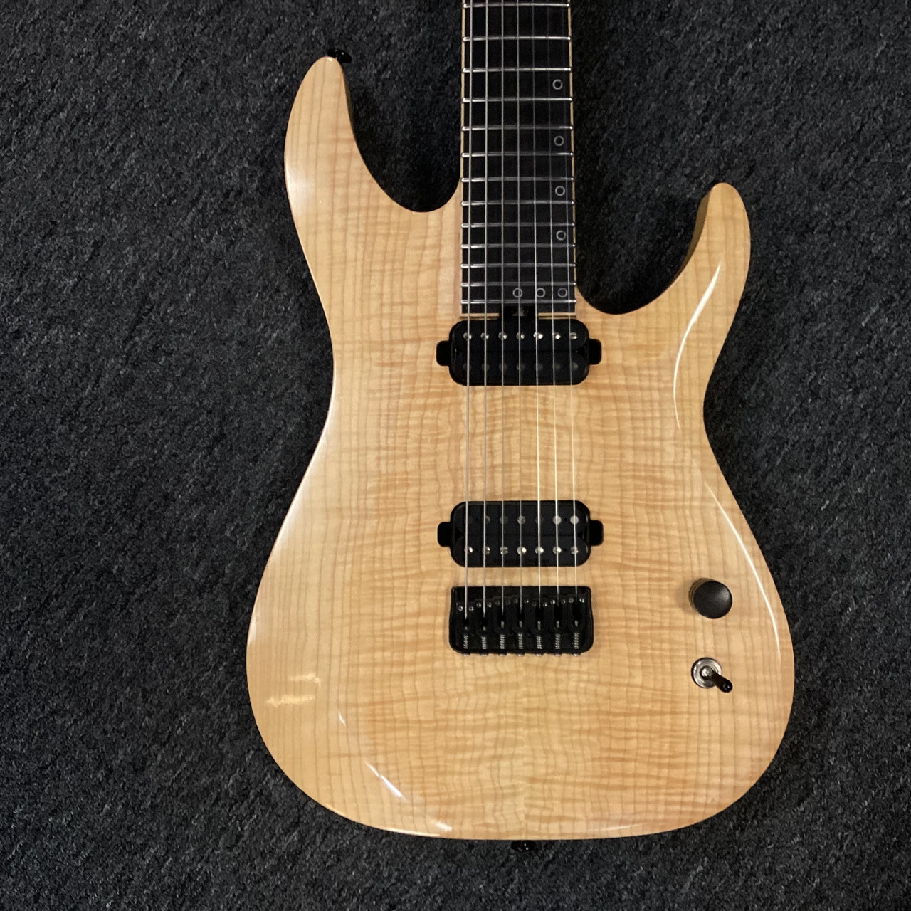 SCHECTER KM-7(変更箇所あり) Schecter Keith Merrow KM-7 Electric Guitar Lambo Orange