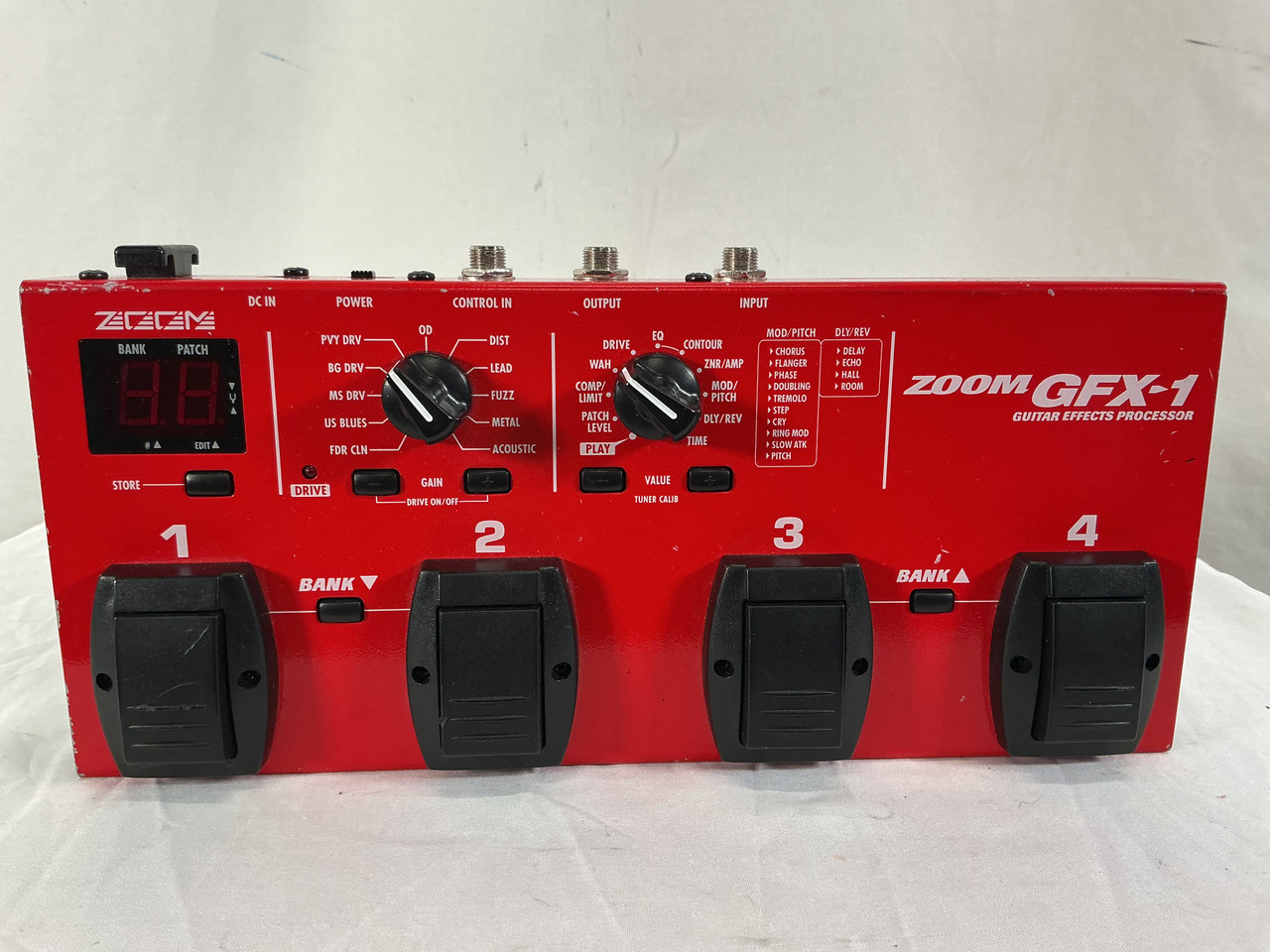 Used Zoom GFX-1 MULTI FX PEDAL Multi-FX Pedal