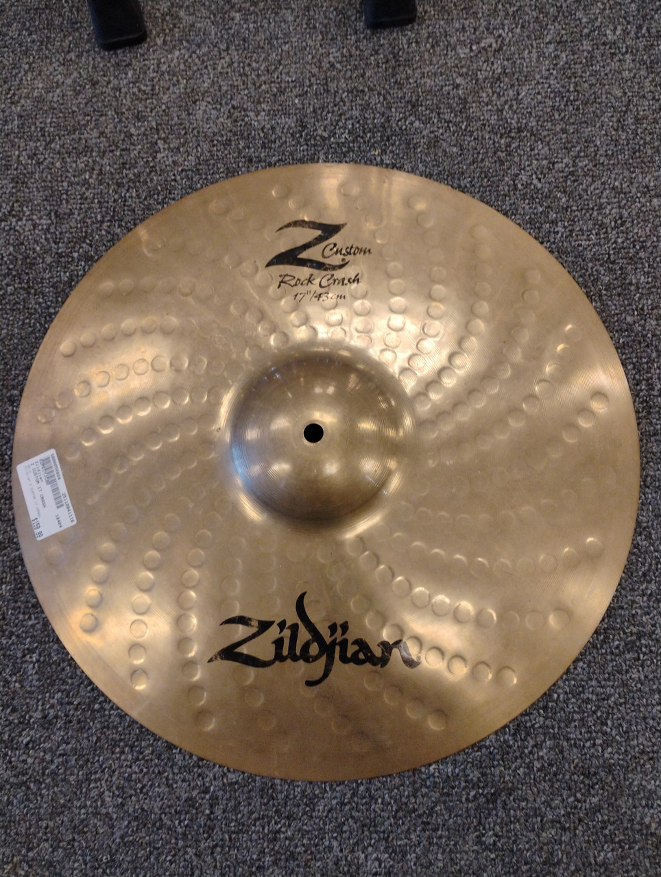 Used Zildjian Z CUSTOM 17 CRASH Crash Cymbal 17