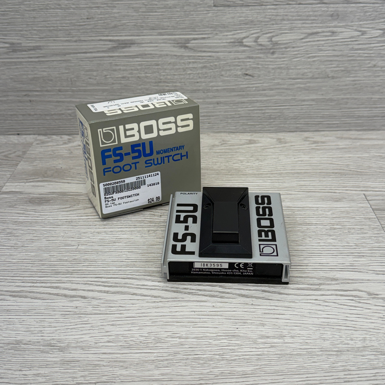 非常に良い】Roland フットスイッチ FS-5U(S) BOSS FS-5U Guitar