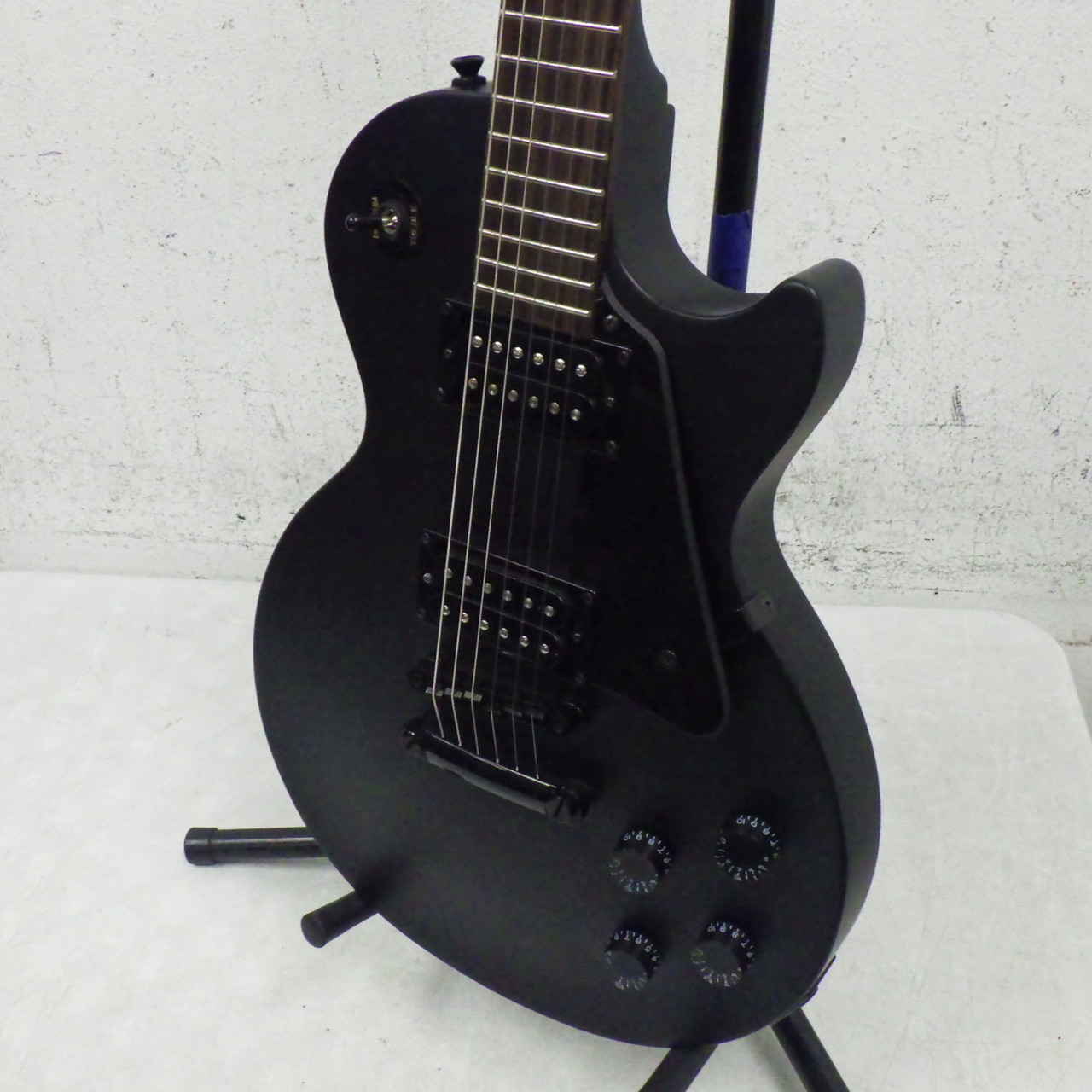 Used Epiphone GOTHIC LES PAUL STUDIO LP Type Electric Guitar Black