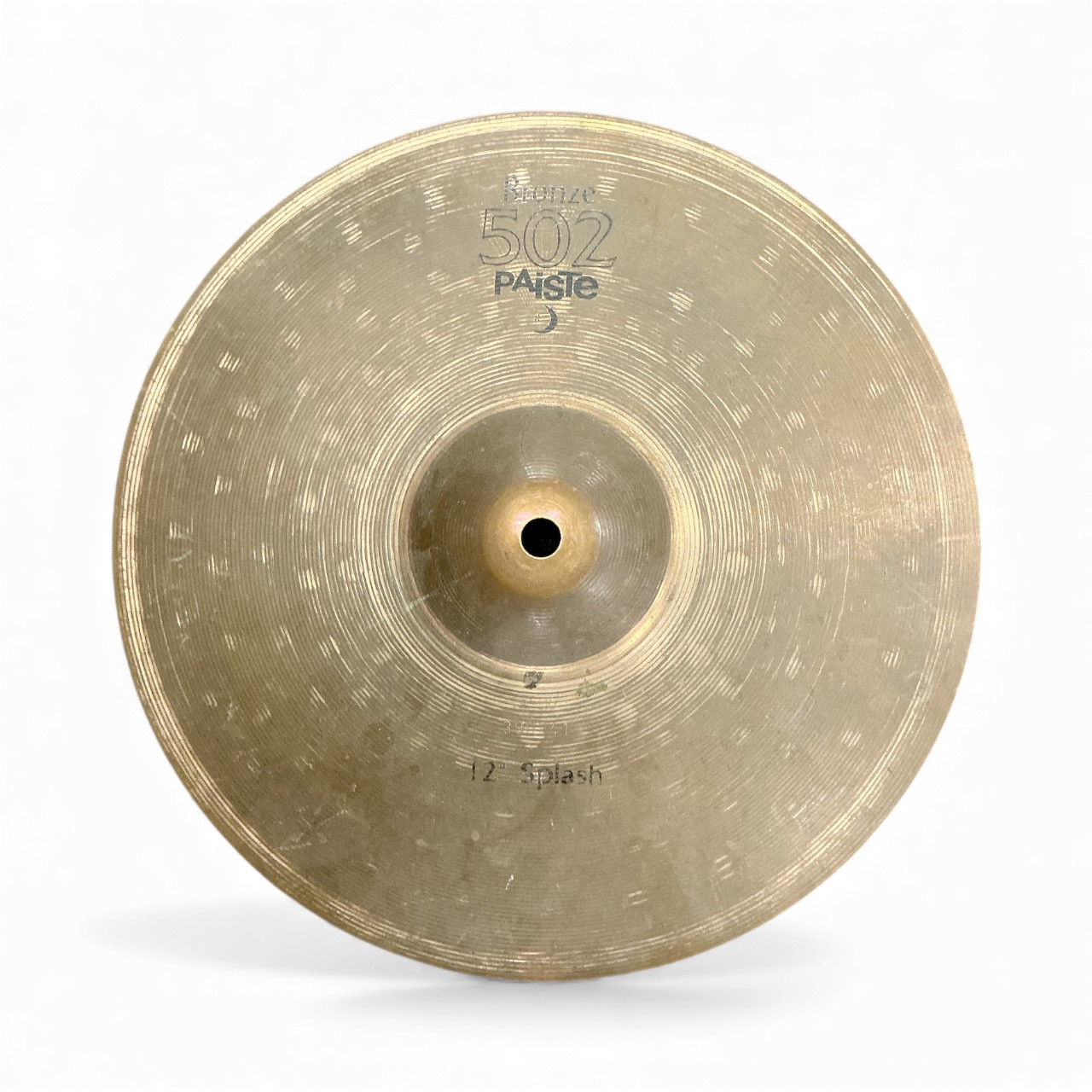 peaceです Used Paiste BRONZE 502 12 IN SPLASH Splash Cymbal 12