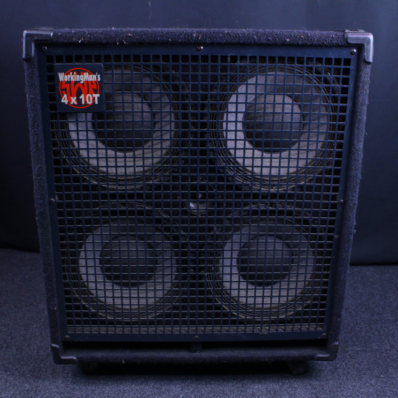 Used SWR WORKINGMAN 4X10T BASS CAB 4 x 10 Bass Guitar Cabinet 4 x 10
