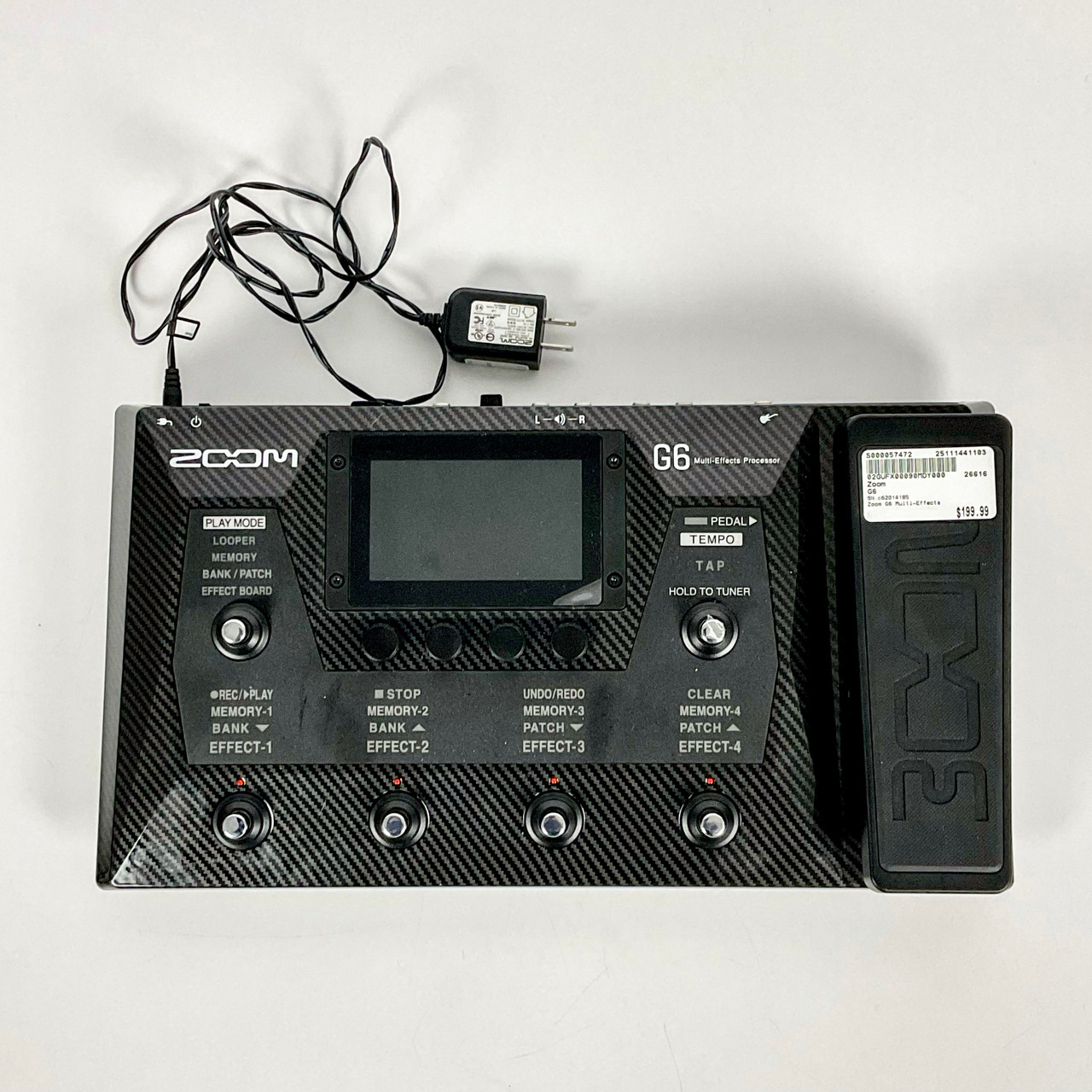 Used Zoom G6 Multi-Effects Processor