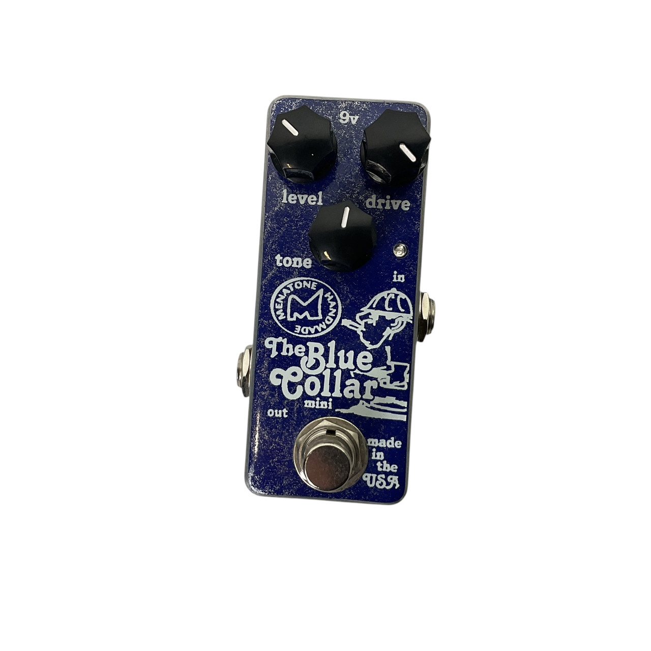 Used MENATONE BLUE COLLAR MINI Overdrive Pedal