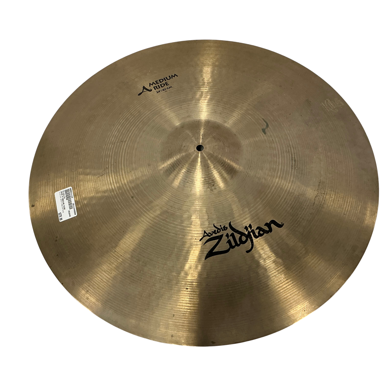 Used Zildjian 24IN A MEDIUM RIDE Ride Cymbal 24