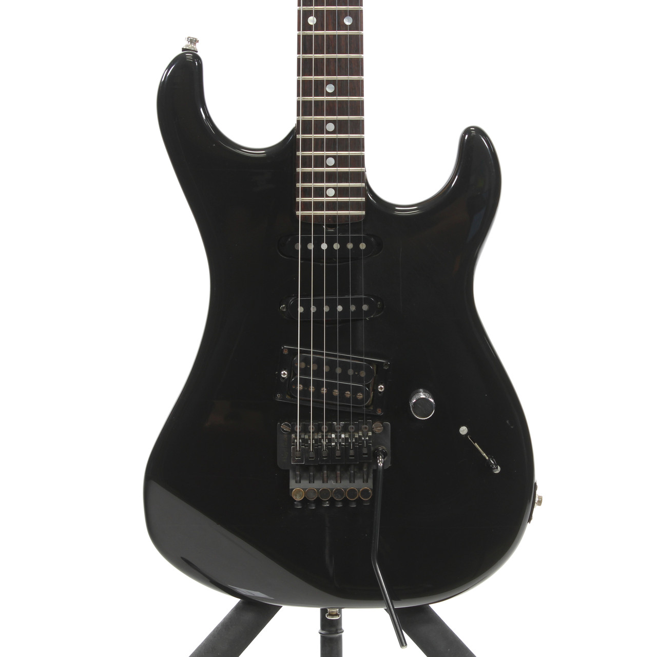 Used Kramer AMERICAN Vintage S Type Electric Guitar Black 6-String