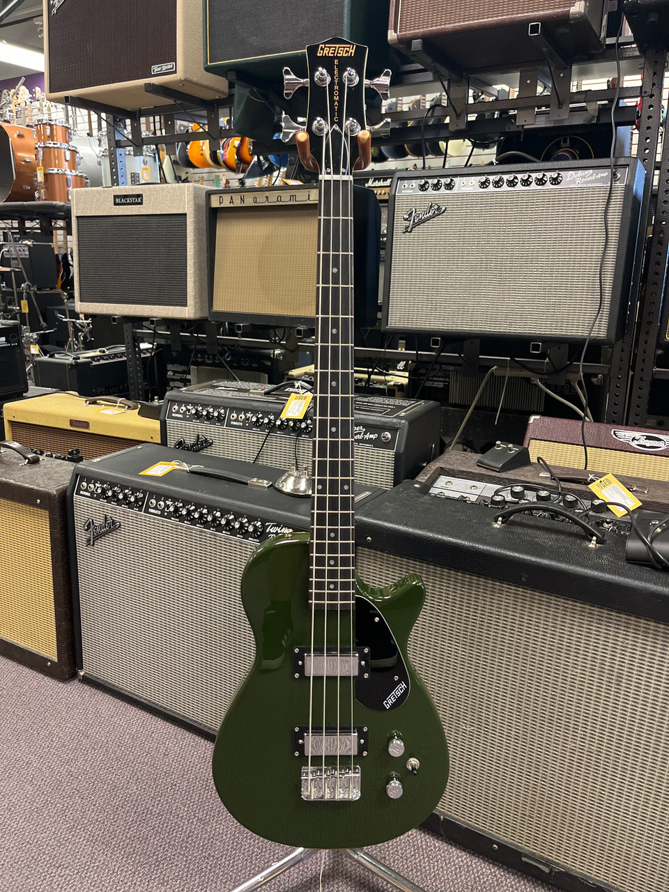 Used Gretsch G2220 JUNIOR JET BASS II Bass Guitar Green 4-String