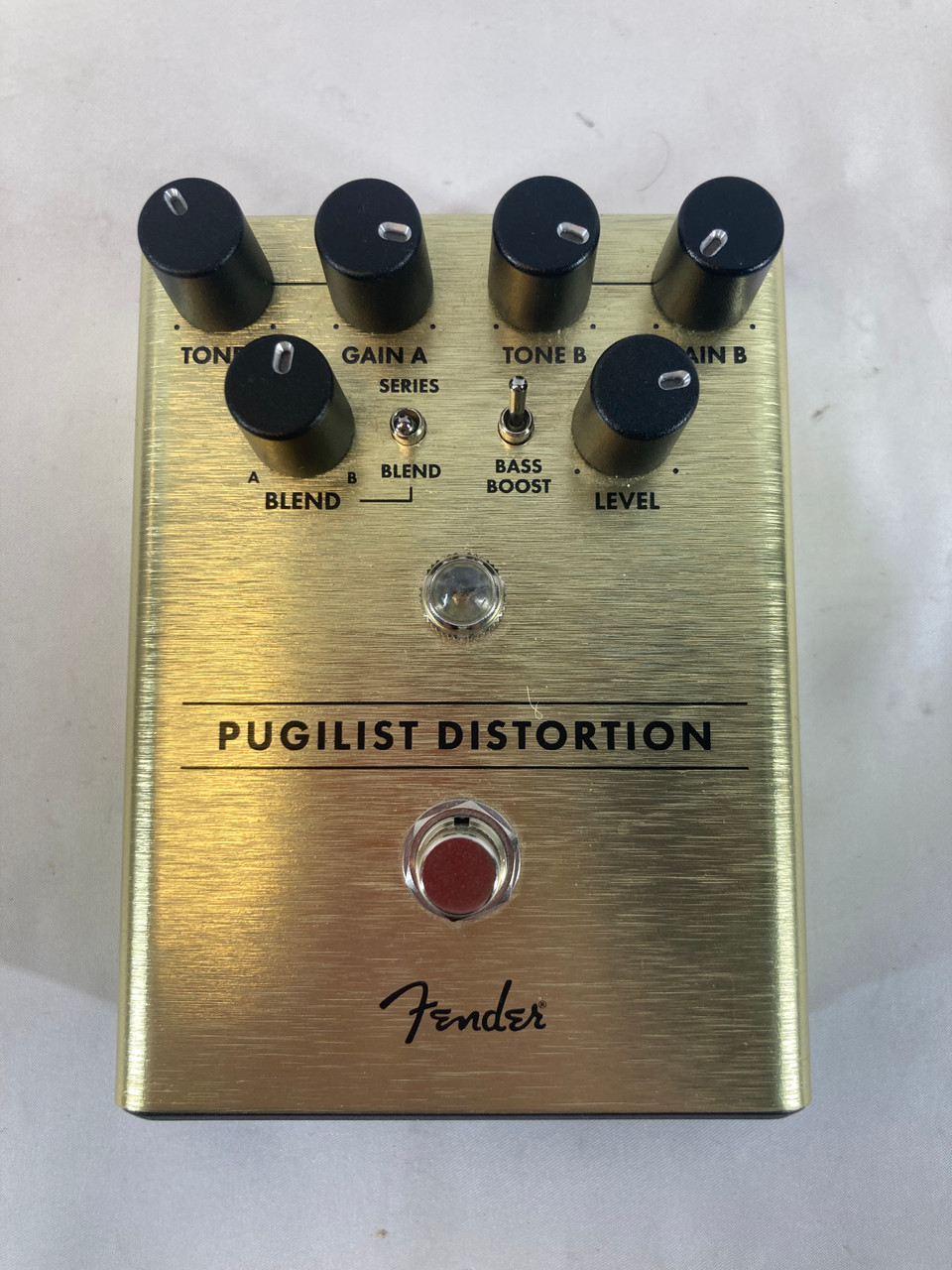 Fender PUGILIST DISTORTION ゴールド