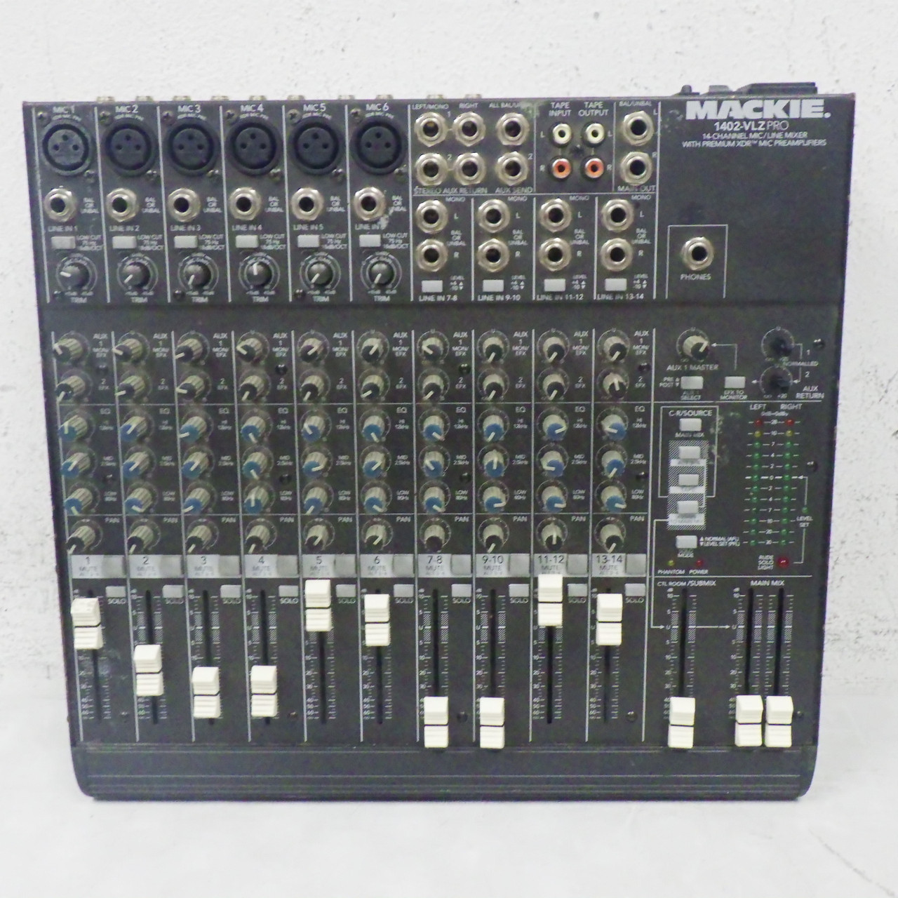 Used Mackie 1402 VLZ PRO Mixing Console