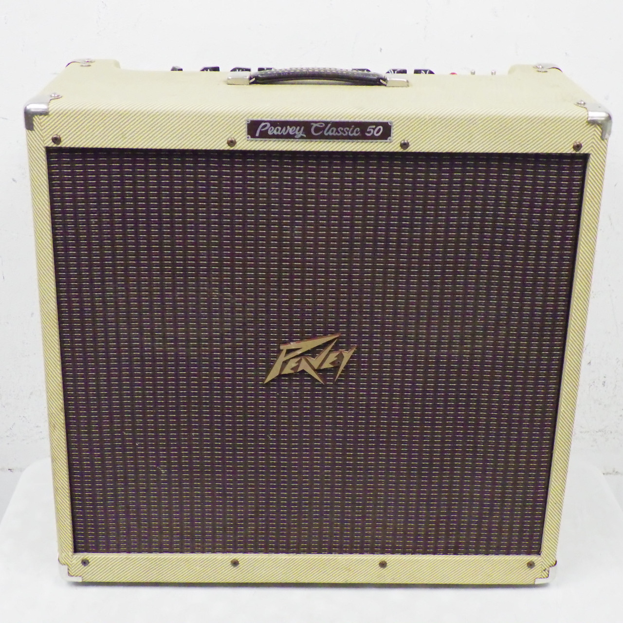 Used Peavey CLASSIC 50 410 4 x 10 Tube Combo Amplifier 4 x 10
